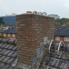 Schoorsteenproject van Van der Put Voegwerken Tilburg
