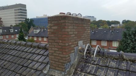 Schoorsteenproject van Van der Put Voegwerken Tilburg